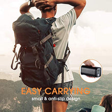 Load image into Gallery viewer, OMORC 85W 20000mAh Portable Power Station AC Outlet Portable Charger(LED &amp; QC 3.0&amp; TAS Approved),Portable Camping Solar Generator Battery Power Station (Black)
