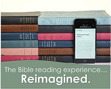 Load image into Gallery viewer, NLT Large Print Thinline Reference Holy Bible (Red Letter, Genuine Leather, Black): Includes Free Access to the Filament Bible App Delivering Study Notes, Devotionals, Worship Music, and Video

