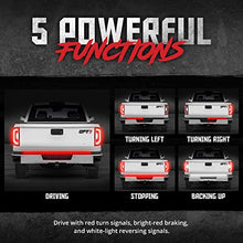 Load image into Gallery viewer, OPT7 60" Tailgate Light Bar LED Double Strips, Brake Light for Truck, Red Brake Light, Red Turn Signals Light, White Reverse Light, Compatible w/Ram, Silverado, Dodge, Chevy, Toyota, GMC, Ford, Honda
