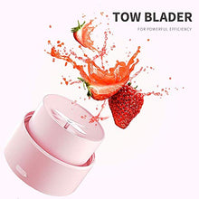 Load image into Gallery viewer, Personal Portable Blender for Shakes and Smoothies with Rechargeable USB, BPA Free, 11.8oz Bottle Cup Juicer

