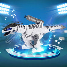Load image into Gallery viewer, SGILE RC Dinosaur Robot Toy, Smart Programmable Interactive Walk Sing Dance for Kids Gift Present
