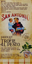Load image into Gallery viewer, Authentic Gourmet Italian Food Gift, Artisan Pasta Kit with Trofie Pasta and Basil Pesto Sauce, Product of Italy, Gifting for Holiday, Birthday, Christmas, Thanksgiving, Mothers and Fathers Day, Get Well Gifts

