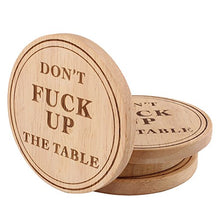 Load image into Gallery viewer, Unique Funny Coasters for Men - Drink Coasters Set of 4 - Best Housewarming Gifts for Women - Hostess Gifts
