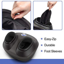 Load image into Gallery viewer, RENPHO Foot Massager with Shiatsu Tapping Heat and Compression, Deep Kneading Electric Foot Massage Machine with Memory Feature for Plantar Fasciitis Pain Relief
