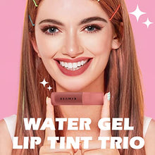 Load image into Gallery viewer, KIMUSE Water Gel Lip Tint 6 Colors Set &amp; Waterproof Eyeshadow Stick
