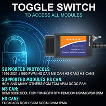 Load image into Gallery viewer, FORScan ELM327 OBD2 USB Adapter for Windows, Diagnostic Coding Tool with MS-CAN/HS-CAN Switch for Ford Lincoln Mazda Mercury Series Vehicles
