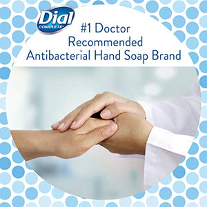 Dial Complete Antibacterial Foaming Hand Soap, Fresh Pear, 7.5 Fluid Ounces (Pack of 8)
