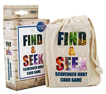 Load image into Gallery viewer, Hapinest Find and Seek Scavenger Hunt Outdoor Indoor Card Game for Kids
