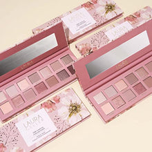 Load image into Gallery viewer, LAURA GELLER NEW YORK The Casual Collection Rose &amp; Taupe 14 Multi-Finish Eyeshadows
