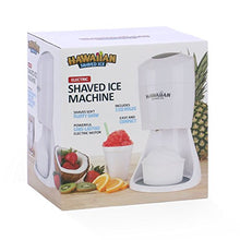 Load image into Gallery viewer, Hawaiian Shaved Ice S900A Shaved Ice and Snow Cone Machine with 3 Flavor Syrup Pack and Accessories
