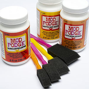 Mod Podge CS11302 Waterbase Sealer, Glue and Finish, 16 oz, Matte