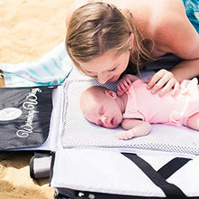 Load image into Gallery viewer, Multipurpose Portable Baby Changing Mat: Diaper Bag, Foldable Travel Bassinet, Playpen &amp; Storage
