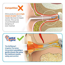 Load image into Gallery viewer, WaxBgone Ear Wax Removal Kit with Earwax Drops and SoftSpray Ear Irrigation Tips for Safe and Effective Earwax Removal - Complete Ear Cleaning Kit for Adults and Kids
