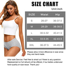 Load image into Gallery viewer, Womens Briefs Cotton Full Coverage Comfy Ladies Underwear Packs Soft Hipster Panties for Women

