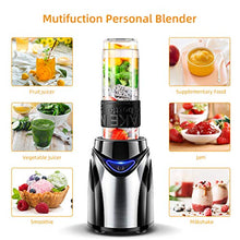 Load image into Gallery viewer, Portable Blender, HOKEKI Personal Blender for Shakes and Smoothies Mini Electric Food Blenders with Travel Lid for Sports,Travel,Gym,20 oz
