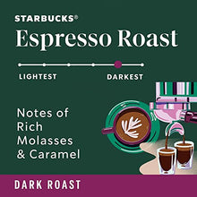 Load image into Gallery viewer, Starbucks Ground Coffee—Dark Roast Coffee—Espresso Roast—100% Arabica—6 bags (12 oz each)
