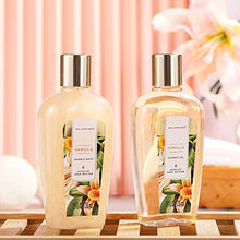 Load image into Gallery viewer, Spa Gift Basket for Women, Spa Luxetique Spa Gift Set for Women - Vanilla Scented Bath Set, 12 Pcs Relaxing Home Spa Kit with Bath Salts, Bath Bombs, Body Scrub, Spa Gifts for Women
