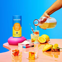 Load image into Gallery viewer, Sunwink Organic Superfood Powder Pack, Digestion Lemonade for Digestion and Gut Support, Beauty Fruit Punch for Glowing Radiant Skin. Plant Based Drink Mix. No Added Sugar (40 Servings)
