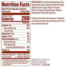Load image into Gallery viewer, Justin's Chocolate Hazelnut and Almond Butter, Organic Cocoa, No Stir, Gluten-free, Responsibly Sourced, Packaging May Vary, 16oz Jar

