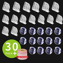 Load image into Gallery viewer, Baby_Safe Corner Edge Guards, Baby Safety Corner Guards, Premium Quality, Protects Child From Head &amp; Eye Injuries, Protector For Furniture Against Sharp Corners (30 Pack)
