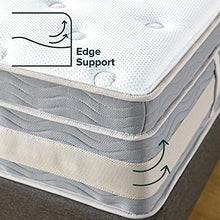 Load image into Gallery viewer, ZINUS 14 Inch Green Tea Cooling Swirl Memory Foam Hybrid Mattress / Pocket Innersprings for Motion Isolation / Edge Support, Queen
