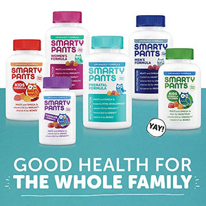 SmartyPants Prenatal Formula Daily Gummy Multivitamin: Vitamin C, D3, & Zinc for Immunity, Gluten Free, Folate, Omega 3 Fish Oil (DHA/EPA), 120 Count (30 Day Supply)