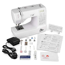 Load image into Gallery viewer, Sewing Machine, Portable Sewing Machine Computerized Embroidery Sewing Machine with 200 Unique Built-in Stitch and 8 Buttonholes

