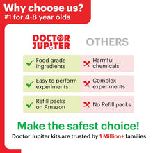 Load image into Gallery viewer, Doctor Jupiter My First Science Kit for Boys and Girls Aged 4-6-8| Birthday Gift Ideas for Kids |STEM Learning &amp; Education Toys for 4,5,6,7,8 Year Olds
