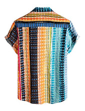 Load image into Gallery viewer, VATPAVE Mens Floral Hawaiian Shirts Short Sleeve Button Down Beach Shirts 3X-Large Multicolor
