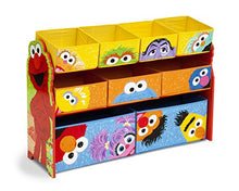 Load image into Gallery viewer, Delta Children Deluxe Multi Bin Organizer, Sesame Street

