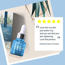 Load image into Gallery viewer, ZONE - 365 Hyaluronic Acid Serum for Face 20%; Moisturizes &amp; Plumps Skin; with Vitamin C, E, Aloe; 1 fl oz
