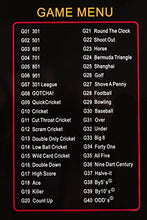 Load image into Gallery viewer, Arachnid Cricket Pro 800 Electronic Dartboard with NylonTough Segments for Improved Durability and Playability and Micro-thin Segment Dividers for ReducedBounce-outs
