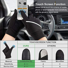 Load image into Gallery viewer, Touch Screen Gloves Anti-slip Running Cycling Gloves Sports Gloves Winter Gloves for Men Women…
