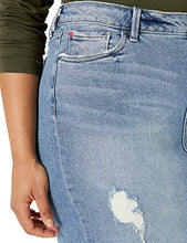 Load image into Gallery viewer, SLINK Jeans Women's Plus Size Jackie Long Denim Skirt, 18
