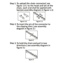 Load image into Gallery viewer, zonkie 5/6/7/8 Speed Bike Chain 1/2 x 3/32 Inch 122 Links
