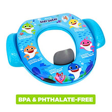 Load image into Gallery viewer, Ginsey PinkFong Baby Shark Soft Potty Training Seat, Sharktastic

