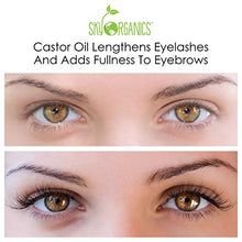 Load image into Gallery viewer, Castor Oil USDA Organic Cold-Pressed (16oz) 100% Pure Hexane-Free Castor Oil - Conditioning &amp; Healing, For Dry Skin, Hair Growth - For Skin, Hair Care, Eyelashes - Caster Oil By Sky Organics
