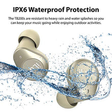 Load image into Gallery viewer, iLuv TB200 Gold True Wireless Earbuds Cordless in-Ear Bluetooth 5.0 with Hands-Free Call Microphone, IPX6 Waterproof Protection, High-Fidelity Sound; Includes Compact Charging Case &amp; 4 Ear Tips
