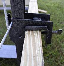 Load image into Gallery viewer, RMP Cattle Panel Bracket Set - Raised Garden Bed Accessory - for Vines and Climbing Plants
