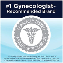 Load image into Gallery viewer, MONISTAT 1-Dose Yeast Infection Treatment For Women, 1 Ovule Insert &amp; External Itch Cream
