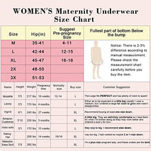 Load image into Gallery viewer, SUNNYBUY Women's Maternity High Waist Underwear Pregnancy Seamless Soft Hipster Panties Over Bump (1Black 1Skin-2pk M)
