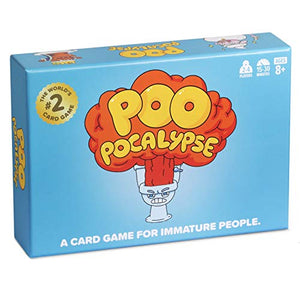 Poo Pocalypse Card Game - The Hilarious Family Party Game for Kids & Adults. [Perfect for Family Game Night]