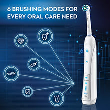 Load image into Gallery viewer, Oral-B 7000 SmartSeries Rechargeable Power Electric Toothbrush with Bluetooth Connectivity and Travel Case, White
