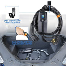 Load image into Gallery viewer, BESENERGY 16/32 Amp Level 2 EV Charger Current-Switchable NEMA 14-50 Plug 220V-250V IP66 Portable Car Charger Compatible with All J1772 Electric Car
