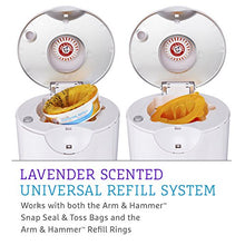 Load image into Gallery viewer, Munchkin Diaper Pail Baby Registry Starter Set, Powered by Arm &amp; Hammer, Includes 1 Month Refill Supply and Baking Soda Puck
