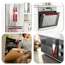 Load image into Gallery viewer, Christmas Decorations Gnomes Refrigerator Handle Covers Set of 8PCS Christmas Kitchen Decor Appliance Handle Covers-Microwave Oven Dishwasher Fridge Door Handle Covers for Christmas Holiday Decor
