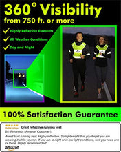 Load image into Gallery viewer, No.1 Reflective Vest Running Gear - YOUR BEST CHOICE TO STAY VISIBLE UltraLight &amp; Comfy Motorcycle Reflective Vest - Large Pocket &amp; Adjustable Waist - Safety Vest In 6 Sizes (Small, Yellow - Vest Set)
