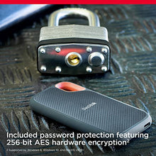 Load image into Gallery viewer, SanDisk 1TB Extreme Portable SSD - Up to 1050MB/s - USB-C, USB 3.2 Gen 2 - External Solid State Drive - SDSSDE61-1T00-G25
