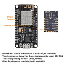 Load image into Gallery viewer, DORHEA 5PCS ESP8266 ESP-12F Development Board Internet NodeMCU WiFi Serial Wireless Module NodeMCU-12F CP2102 Based on ESP8266 WiFi Module for Ardu-ino IDE/Micropython
