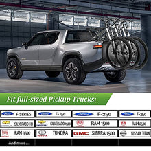 Load image into Gallery viewer, LEETPIC Tailgate Bike Pads for 61&quot; Full-Sized Truck Tailgate with Secure Bike Frame Straps Carry up to Six Bikes, Tailgate Bike Cover with Utility Ring
